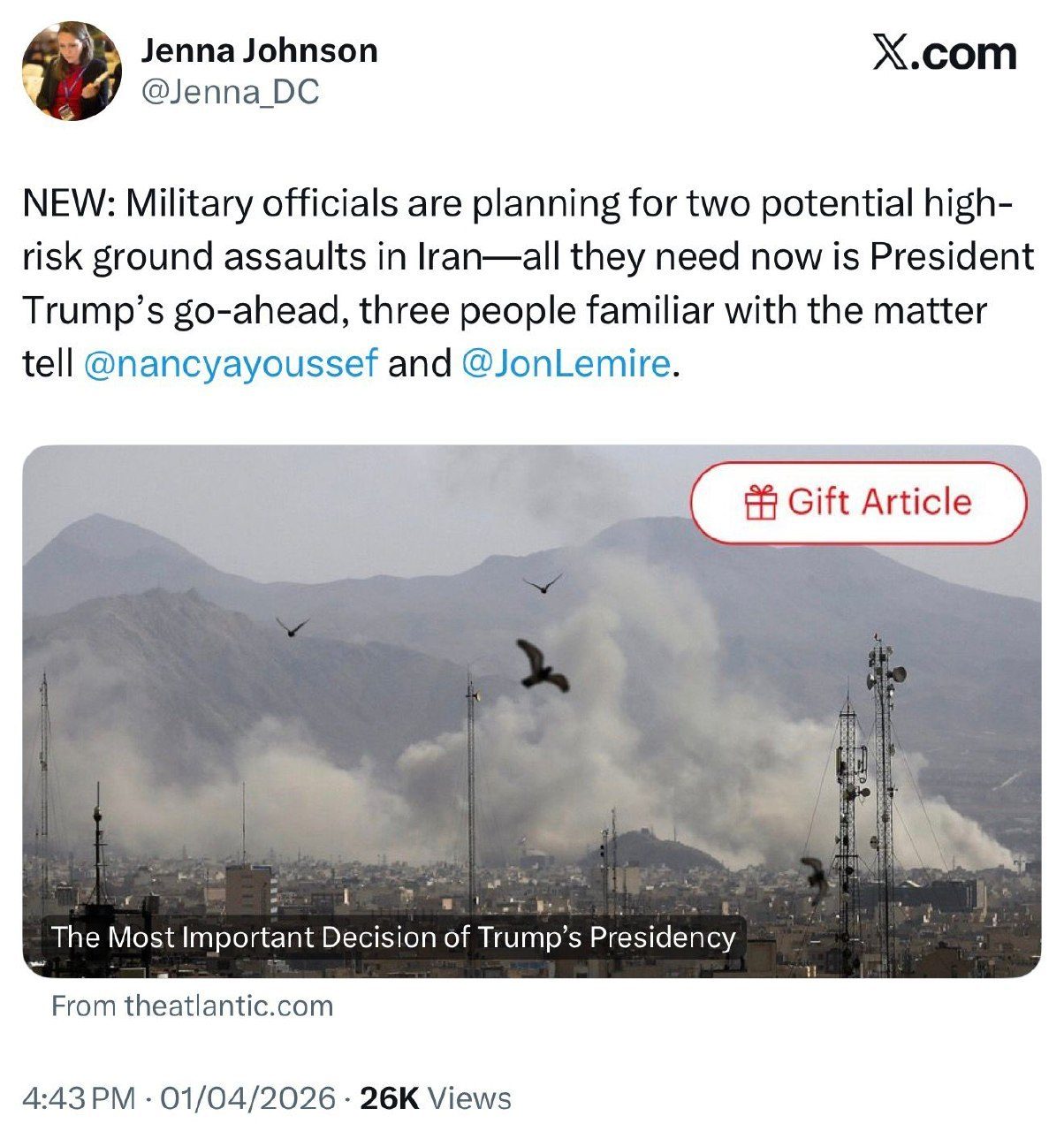 مسؤولون في الجيش الأمريكي يخططون لعمليتين بريتين عاليتي المخاطر في إيران بانتظار موافقة ترامب