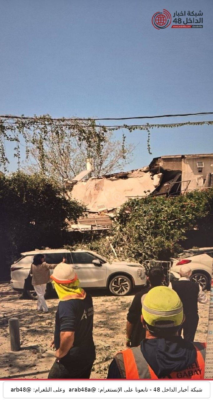 القناة 12: سقوط مقذوفات انشطارية في 27 نقطة في تل أبيب ومحيطها