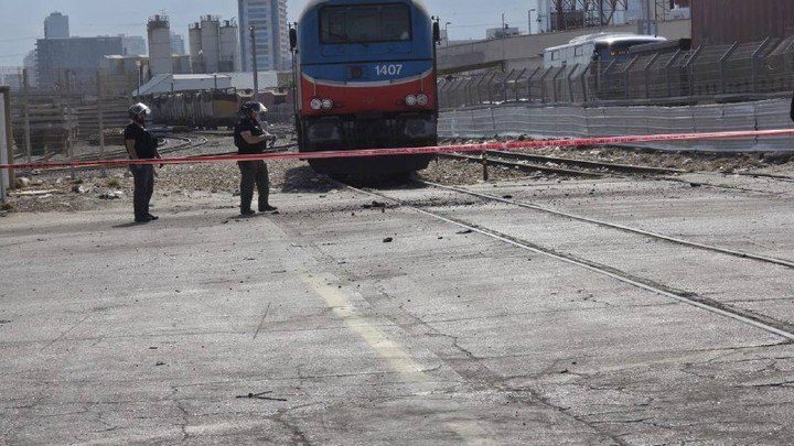 حدث في محطة قطارات نهاريا دون تفاصيل إضافية